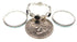 Sterling Silver Multicolor Stackable Ring Set Size 5-1/4 BW64197